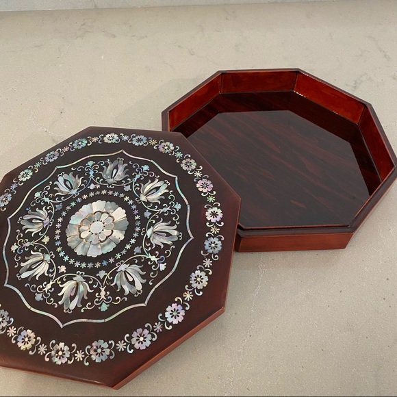 Other - Vintage Abalone Shell Jewelry Box